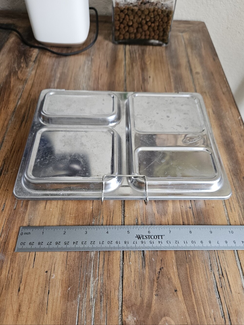 Planetbox Stainless Steel Divided Food Tray